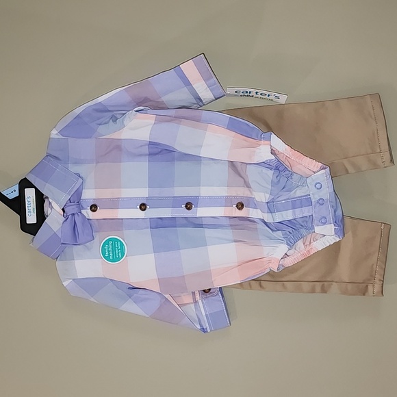 Carter's Child of Mine Baby Boy Outfit 3-Piece Set, 3-6 months - Picture 2 of 16